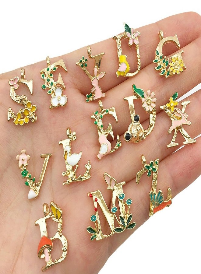 RupeeRise 26 Pcs Alphabet Charms, Princess Pendant, Charms for Jewelry Making is Suitable as Gifts for Friends or Family Style for Jewelry Craft DIY - Image 5